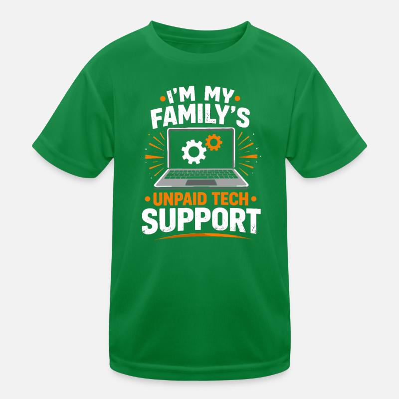 Support technique familial non rémunéré T-shirt sport Enfant