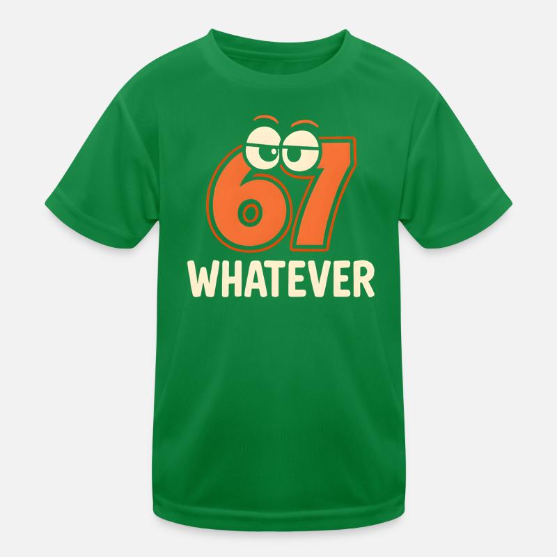 Six Seven : Whatever Italian Brainrot Humour Meme T-shirt sport Enfant