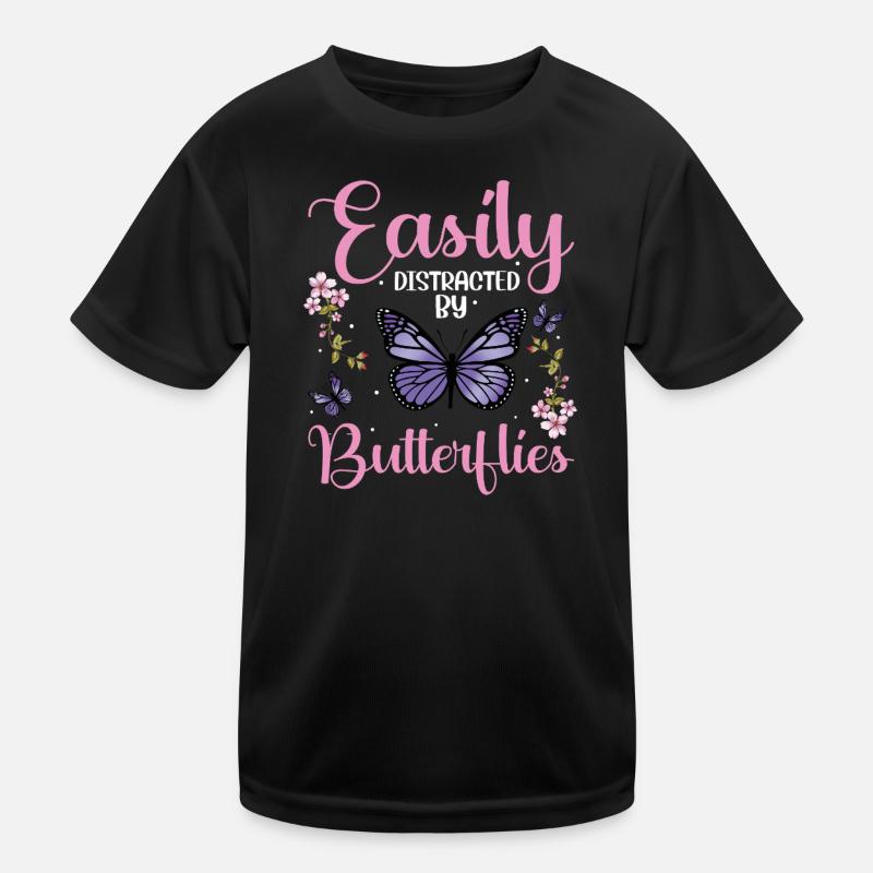 Facilement des papillons T-shirt sport Enfant