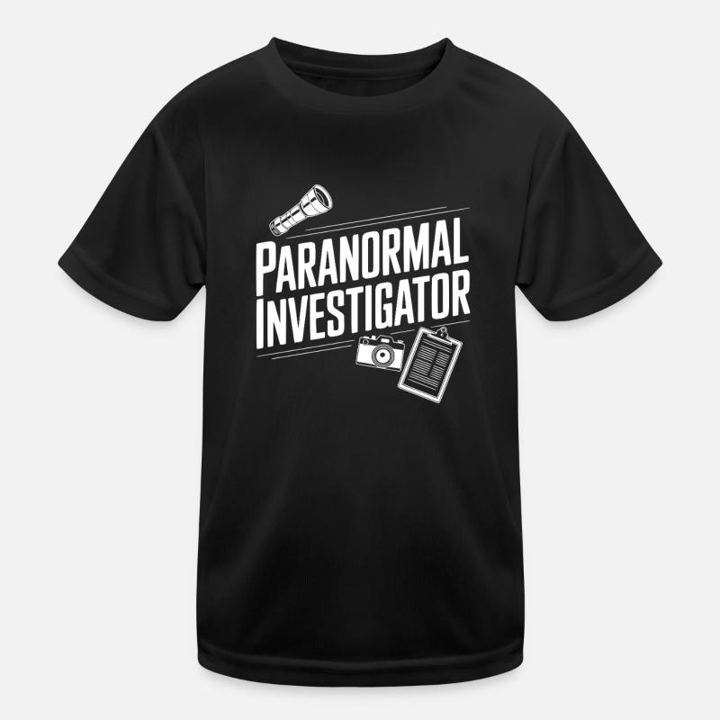 Paranormaler Ermittler Kinder Funktions-T-Shirt
