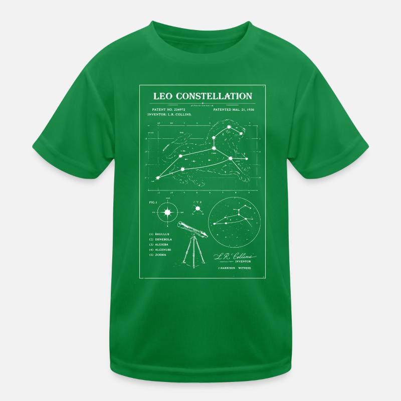 Plan de la constellation du Lion T-shirt sport Enfant