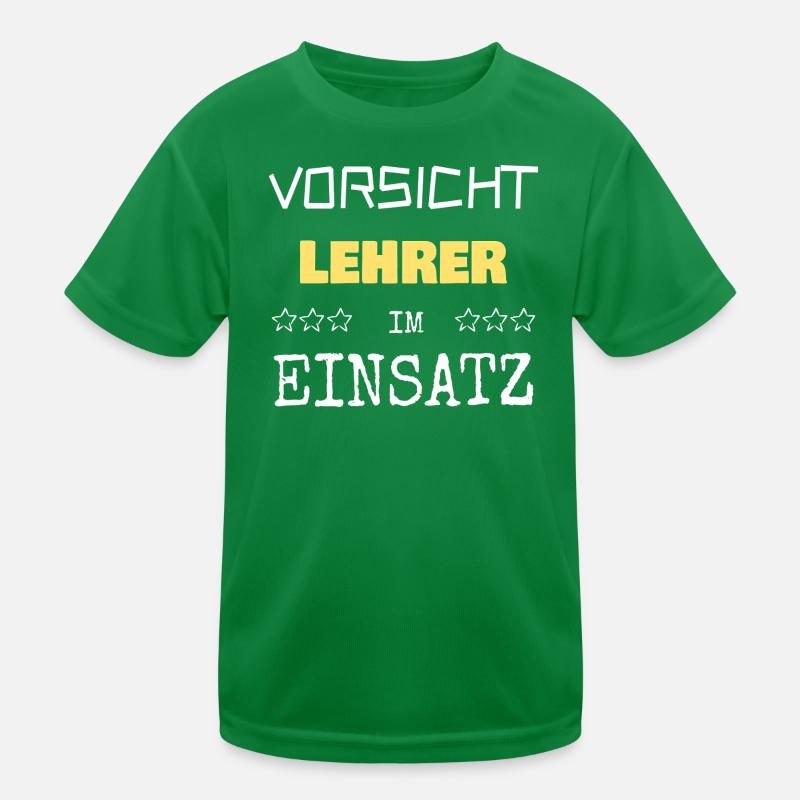 Lehrer Kinder Funktions-T-Shirt