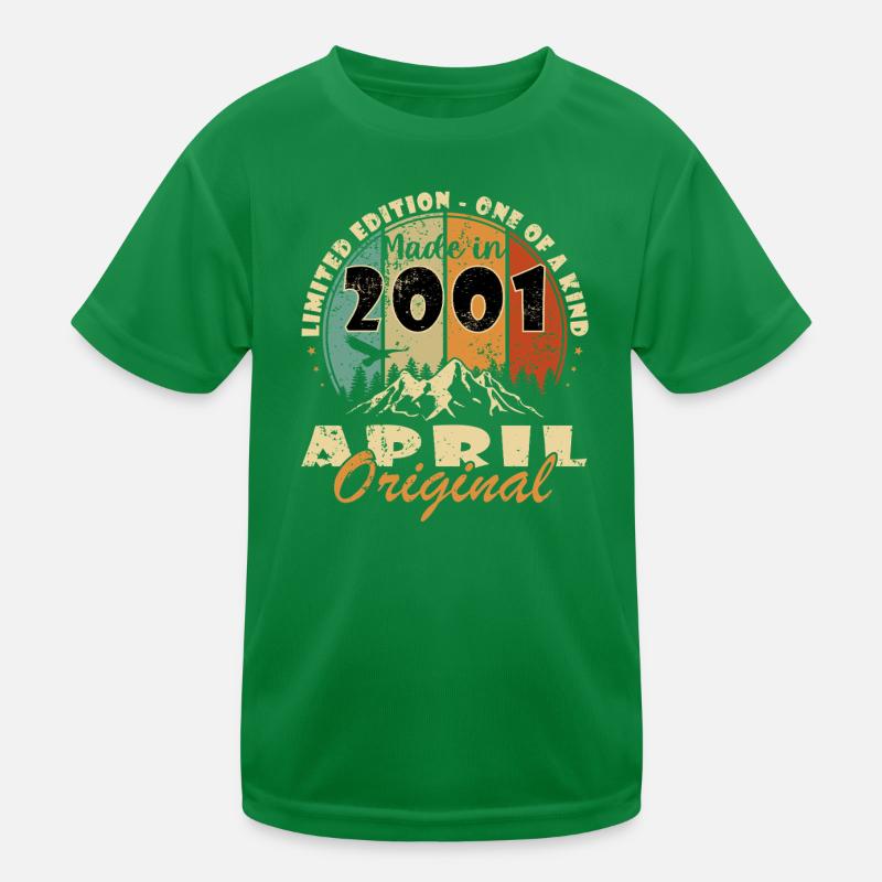 Legende seit April 2001 Kinder Funktions-T-Shirt