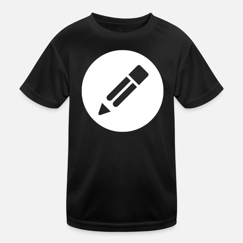 Bleistift Kinder Funktions-T-Shirt