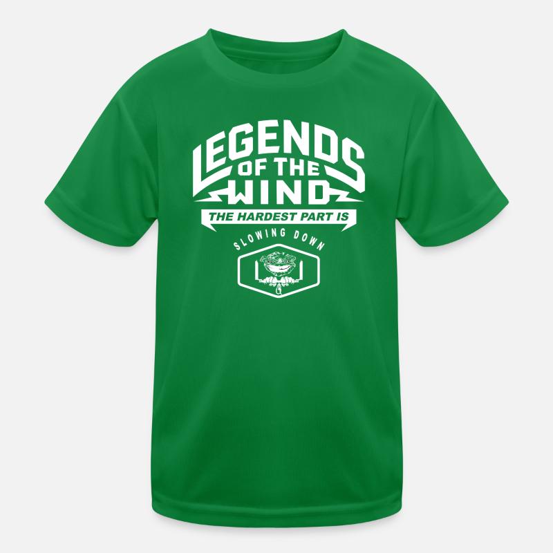 Legenden des Windes Kinder Funktions-T-Shirt