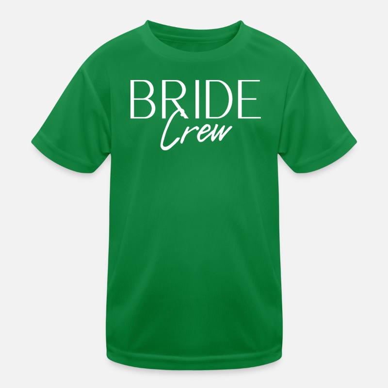 Bride Crew Kinder Funktions-T-Shirt