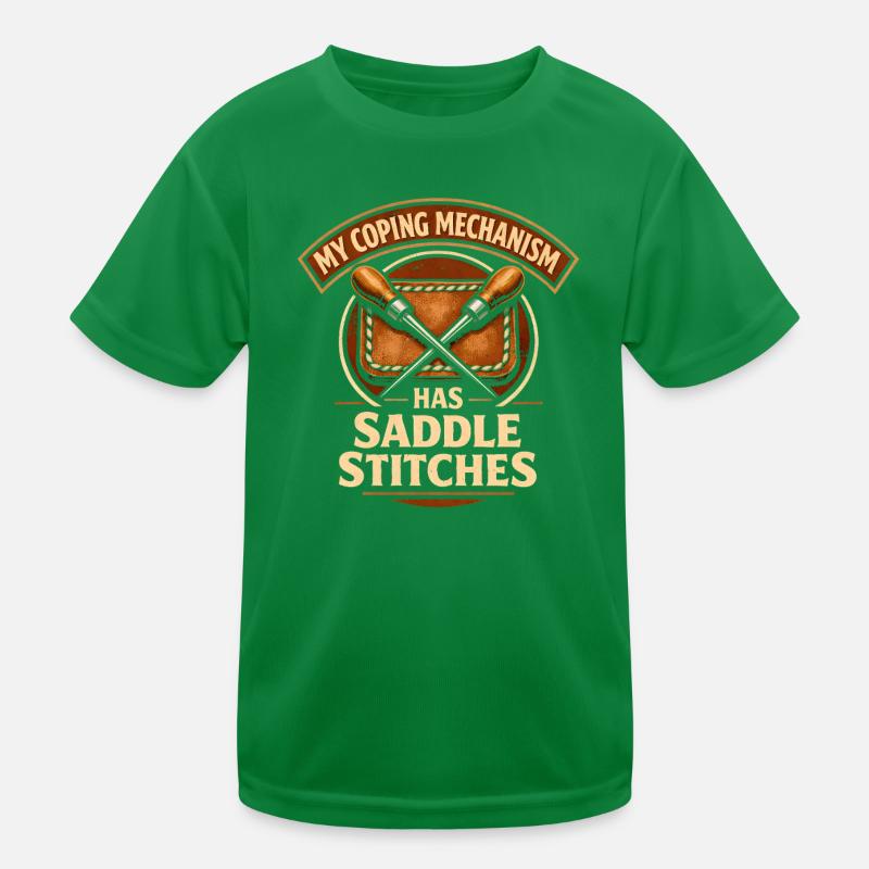 My Valve: Saddle Stitch | Sewing Leather Kids Functional T-Shirt