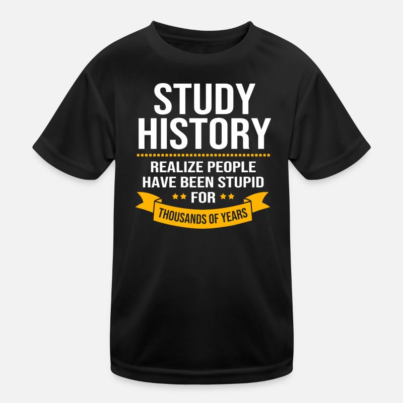 Historisch Historiker Geschichte Kinder Funktions-T-Shirt
