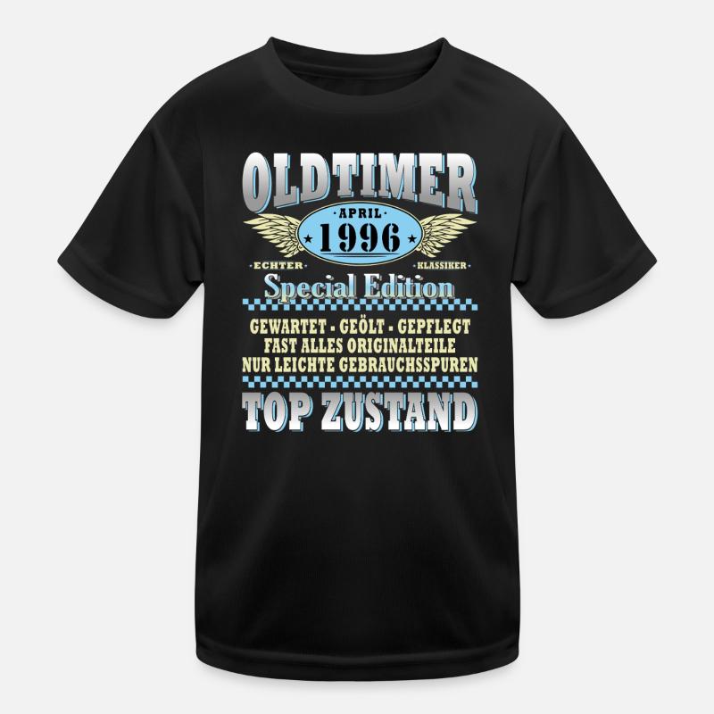 Oldtimer 1996 Spezialedition Kinder Funktions-T-Shirt