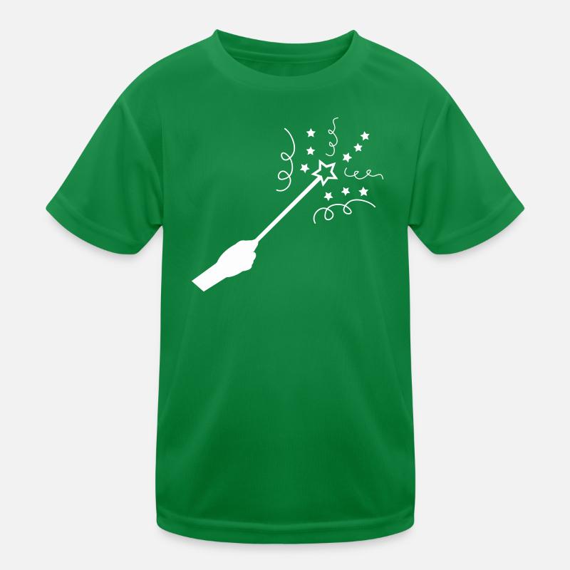 Star Magic Wand Kids Functional T-Shirt
