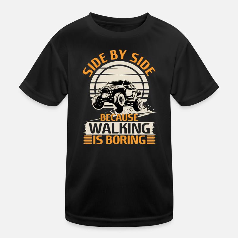 UTV Off Road 4 Wheeler Side by side Kinder Funktions-T-Shirt