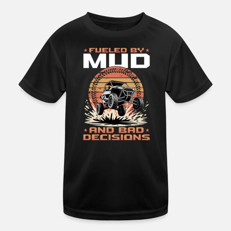 UTV Off Road 4 Wheeler Side by side Kinder Funktions-T-Shirt