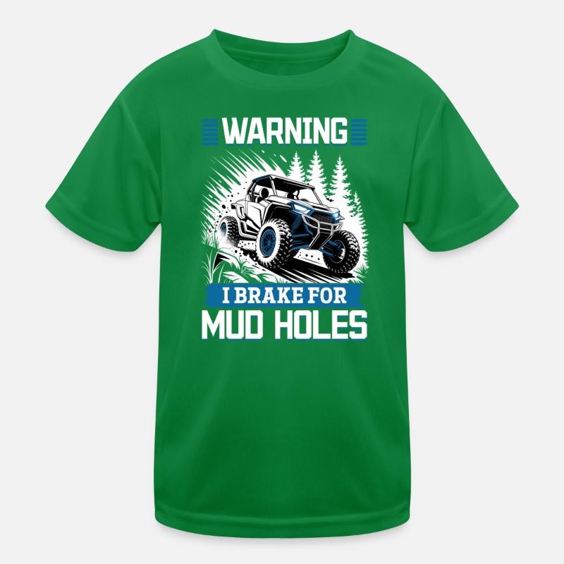 UTV Off Road 4 Wheeler Side by side Kinder Funktions-T-Shirt
