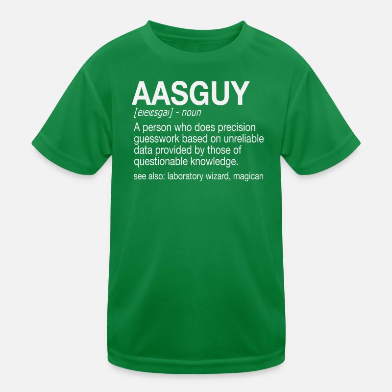 Analyse de la spectrométrie d’absorption atomique AAS Guy T-shirt sport Enfant