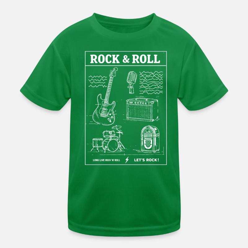 Rock & Roll Jam Scene Kids Functional T-Shirt