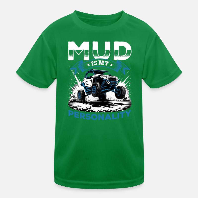 UTV Tout-Terrain 4 Roues Côte à côte T-shirt sport Enfant