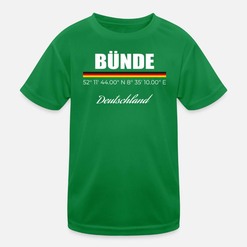 Bünde Kinder Funktions-T-Shirt