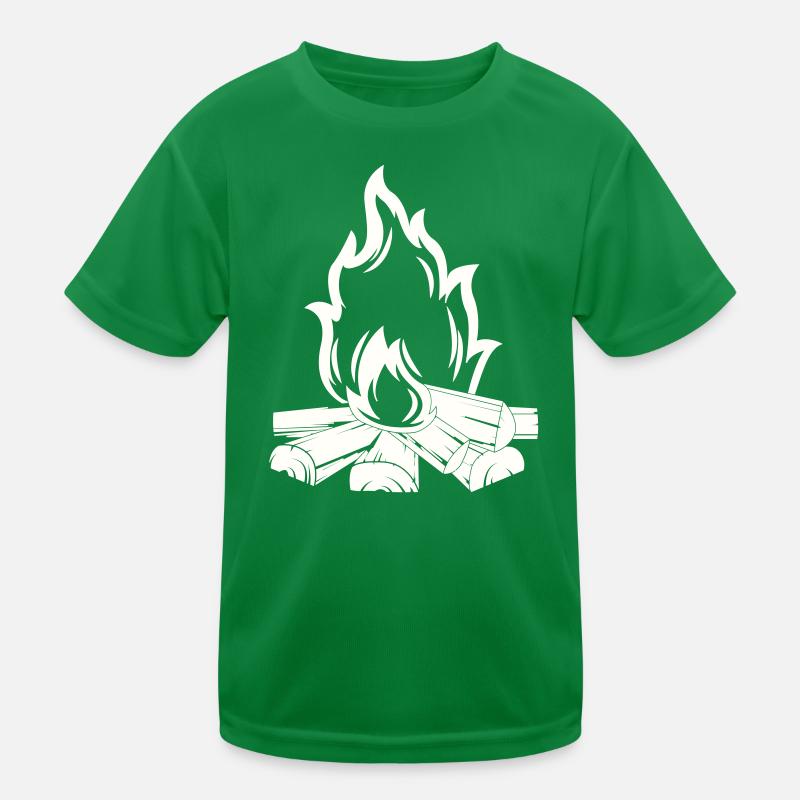 Feu de camp T-shirt sport Enfant