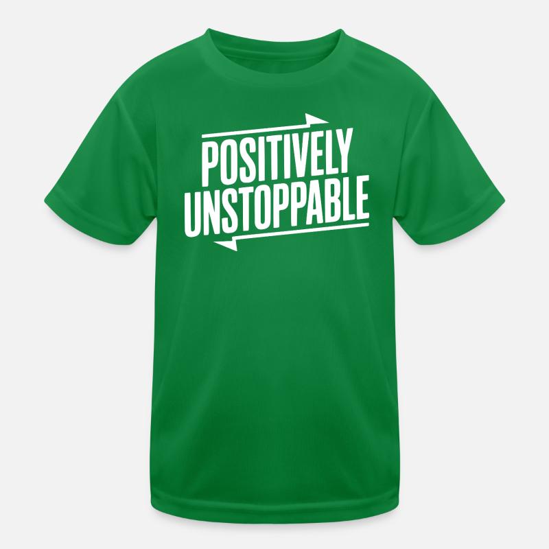 Positively Unstoppable Kids Functional T-Shirt