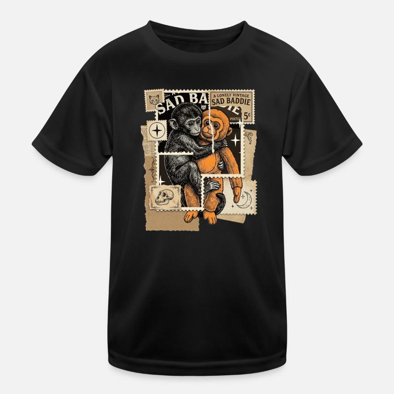 Stamps Baby Monkey Punch Kinder Funktions-T-Shirt