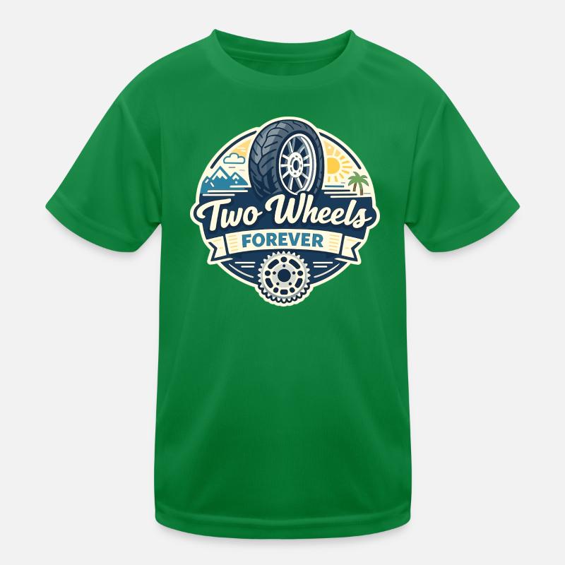 Zwei Räder Forever Kinder Funktions-T-Shirt