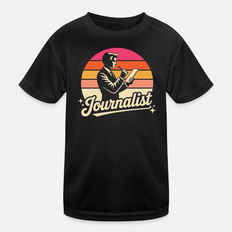 Journalist Kinder Funktions-T-Shirt