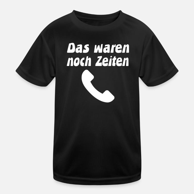 Telefon Kinder Funktions-T-Shirt
