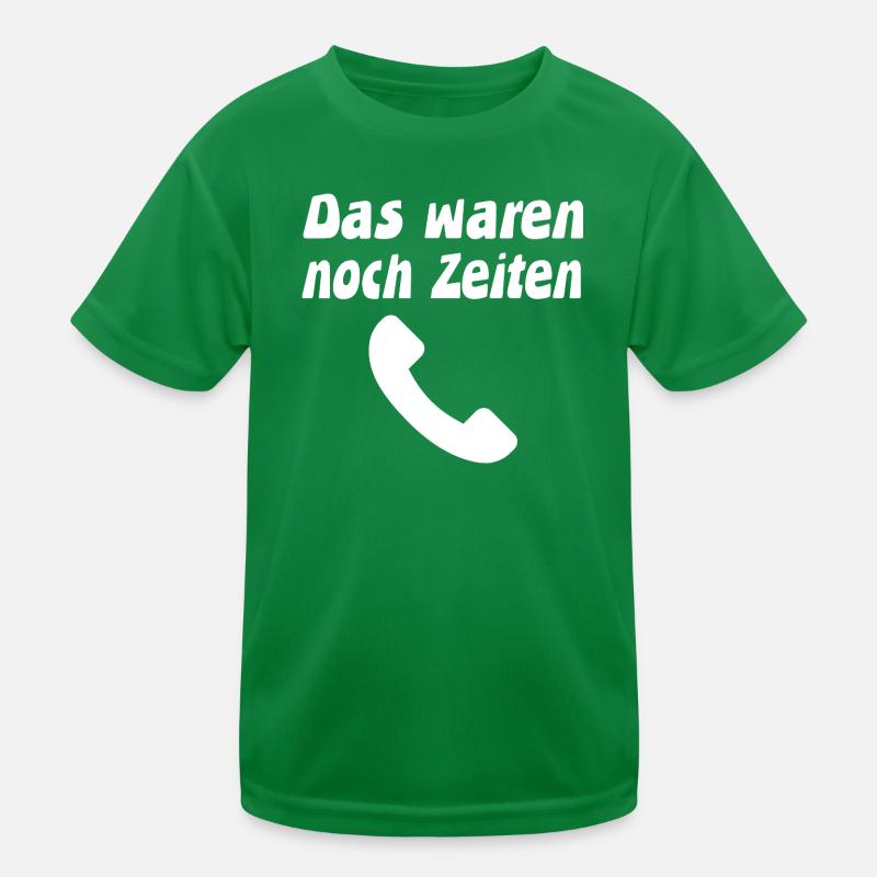 Telefon Kinder Funktions-T-Shirt