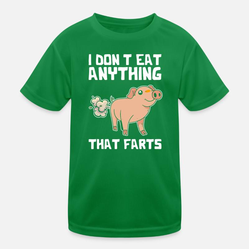 Pet de cochon : Pun Tee T-shirt sport Enfant
