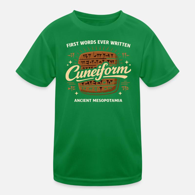 Ancient Mesopotamia, Sumerian Kids Functional T-Shirt