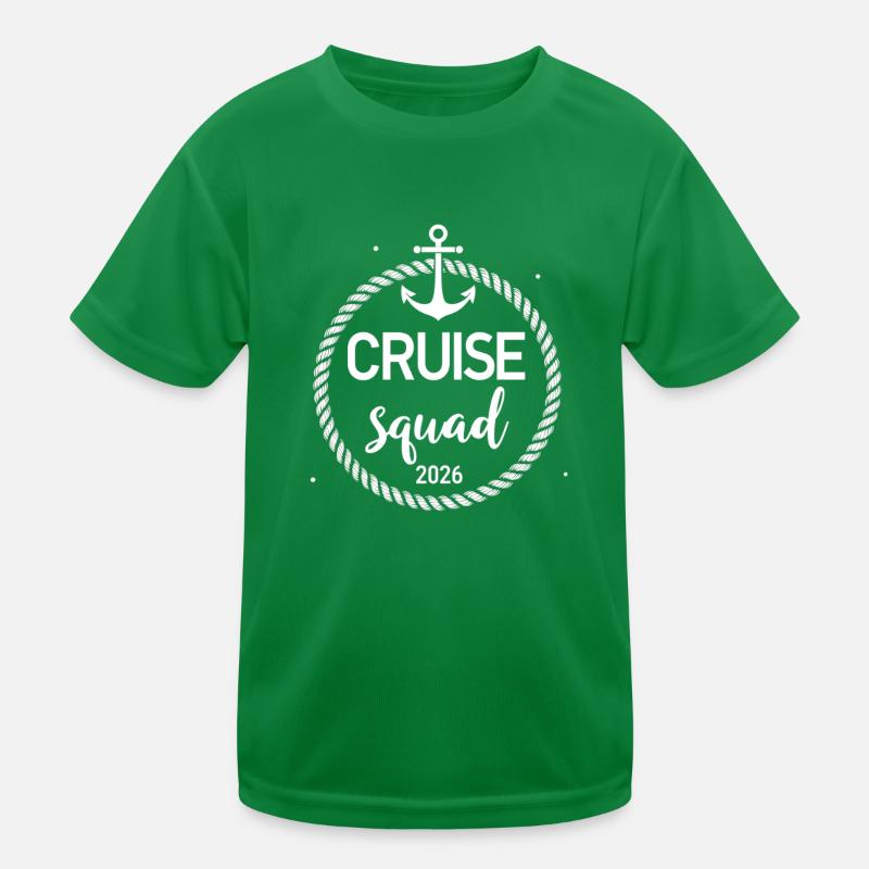 Croisière Squad Kreuzfahrt 2026 T-shirt sport Enfant