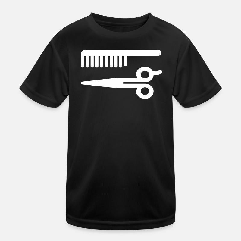 Friseur Kinder Funktions-T-Shirt