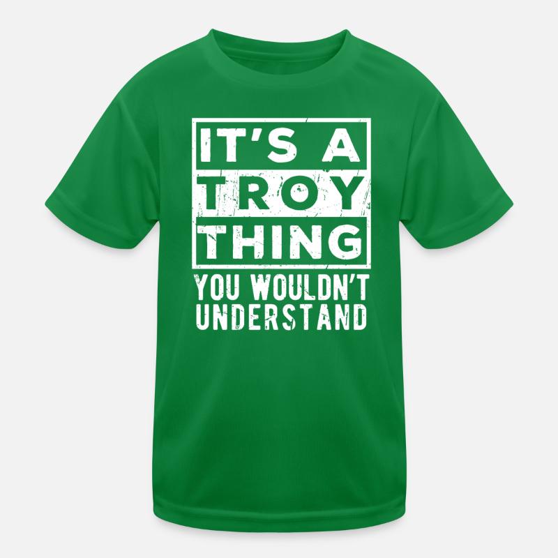 C’est une affaire Troy que tu ne comprendrais pas T-shirt sport Enfant
