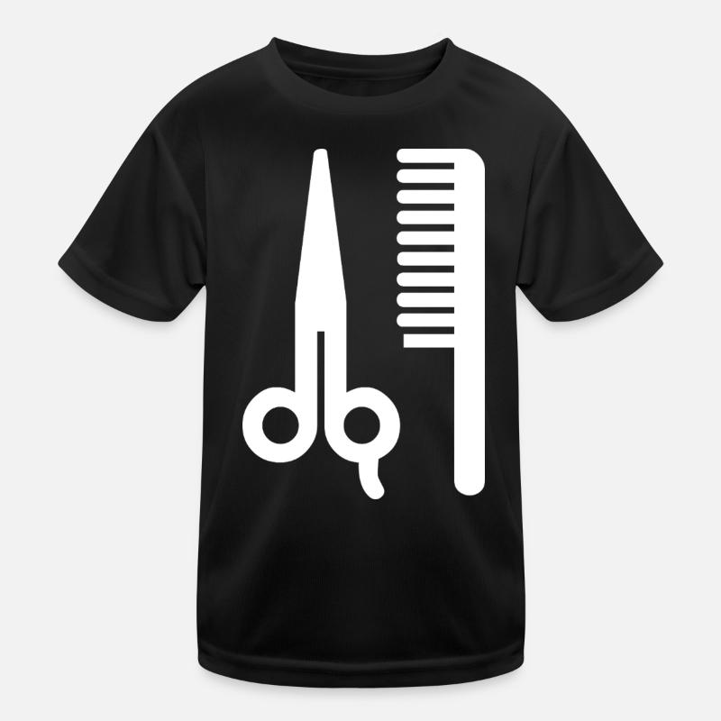 Friseur Kinder Funktions-T-Shirt