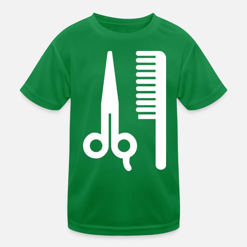 Friseur Kinder Funktions-T-Shirt