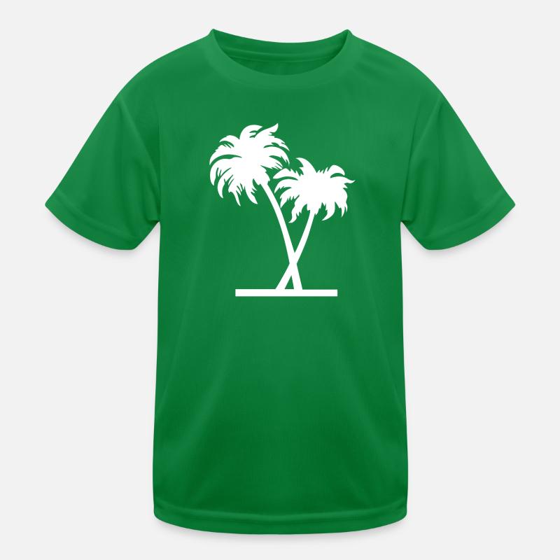 Palm trees Kids Functional T-Shirt