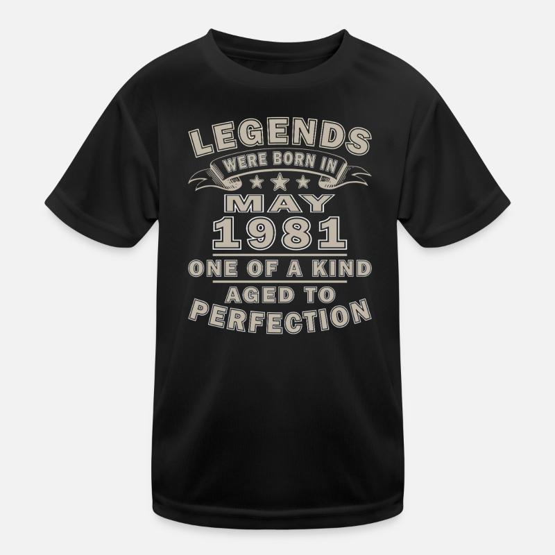 Mai 1981 - mai 1981 T-shirt sport Enfant