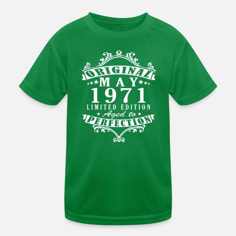 Mai 1971 Kinder Funktions-T-Shirt