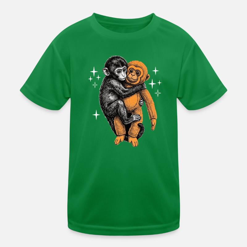 Baby Monkey Punch Kids Functional T-Shirt