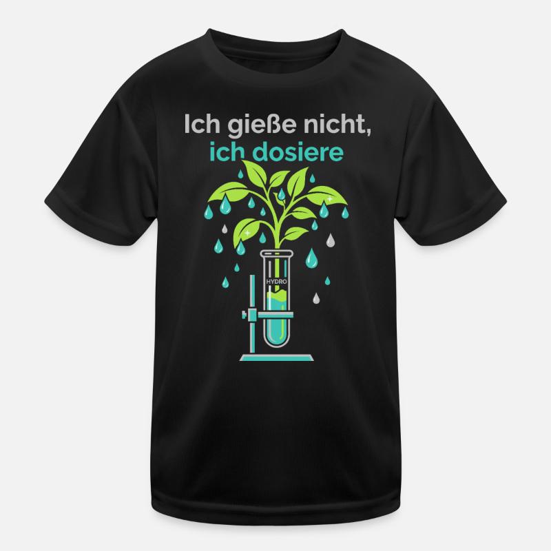 Hydroponik Garten Wasser Technik Kinder Funktions-T-Shirt