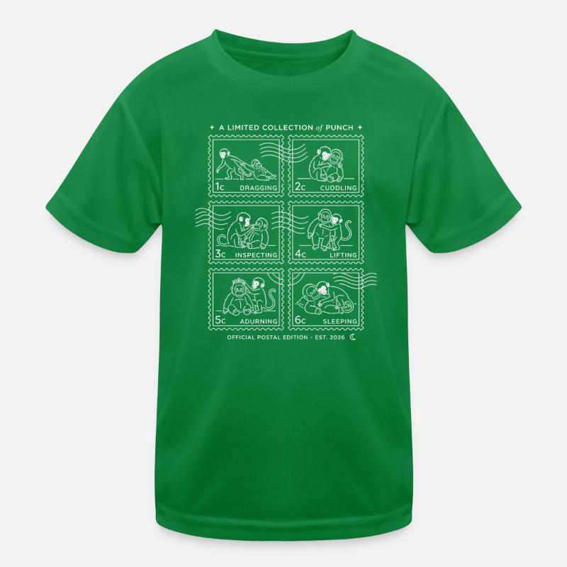 Tampons Bébé Singe Punch T-shirt sport Enfant