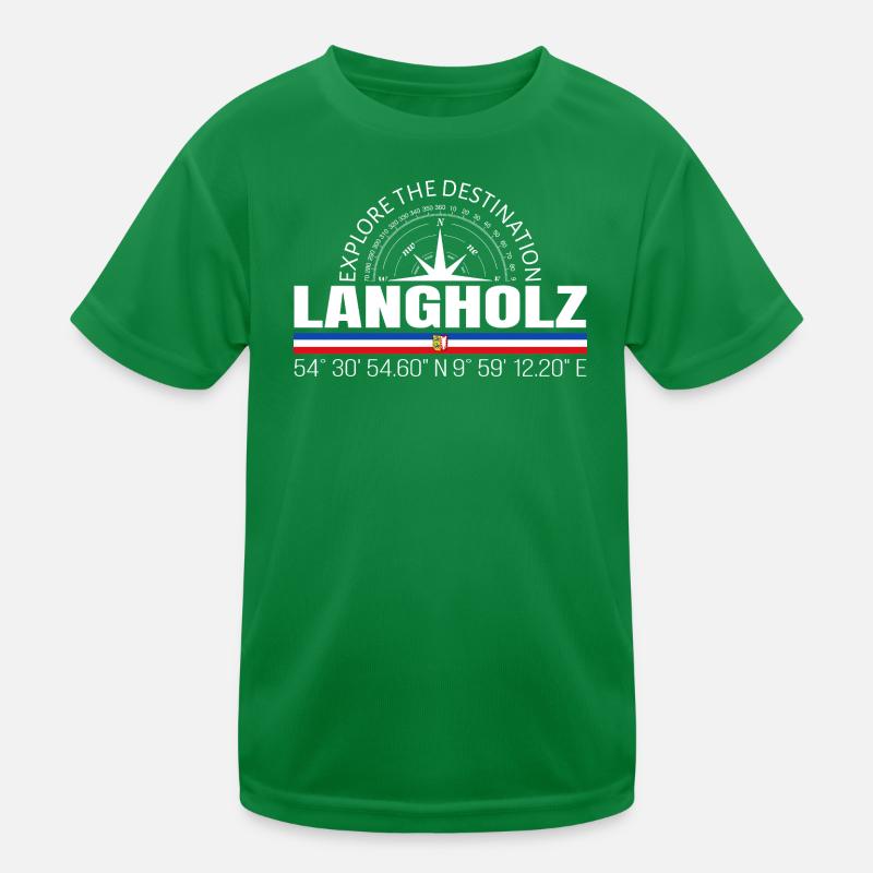 Long timber Kids Functional T-Shirt