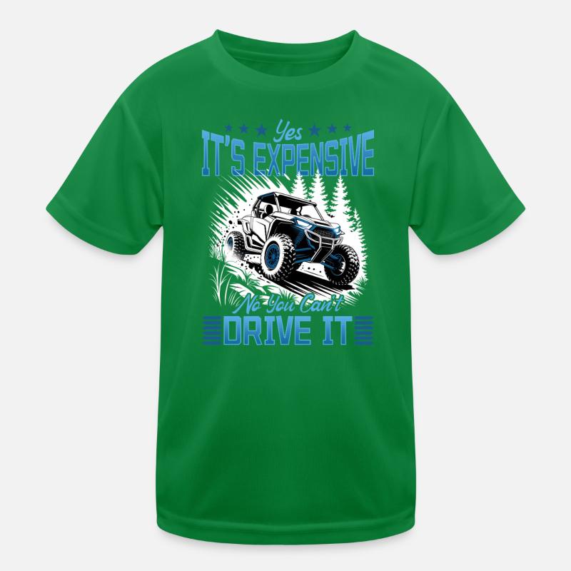 UTV Off Road 4 Wheeler Side by side Kinder Funktions-T-Shirt