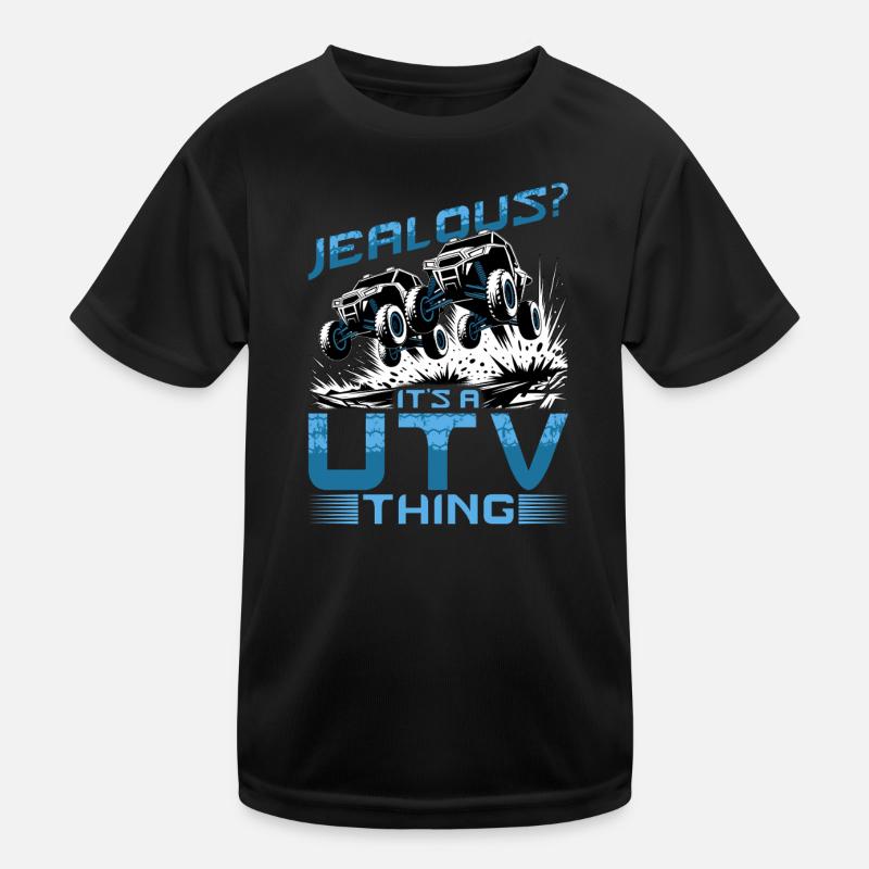 UTV Off Road 4 Wheeler Side by side Kinder Funktions-T-Shirt