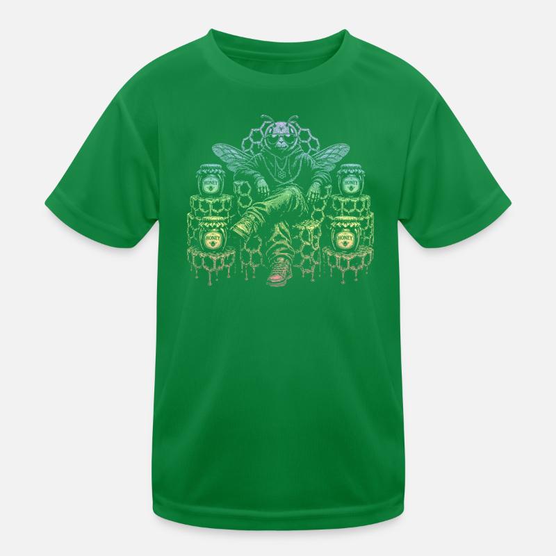 Honigbiene Kinder Funktions-T-Shirt