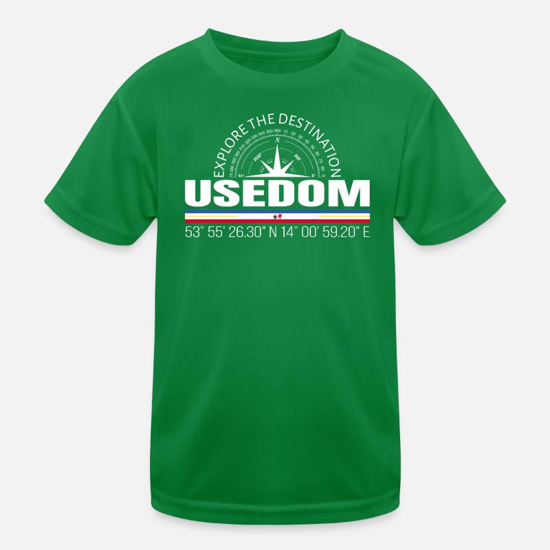 Usedom Kinder Funktions-T-Shirt