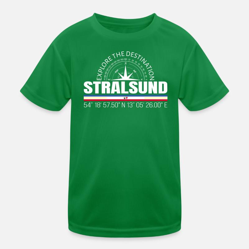 Stralsund Kinder Funktions-T-Shirt