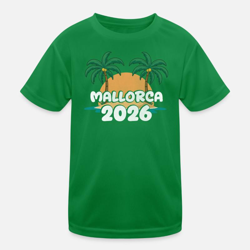 Mallorca 2026 Kinder Funktions-T-Shirt