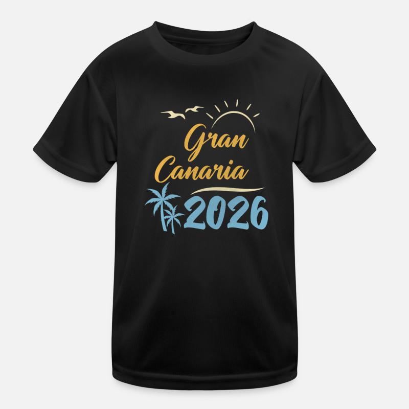Gran Canaria 2026 Kinder Funktions-T-Shirt