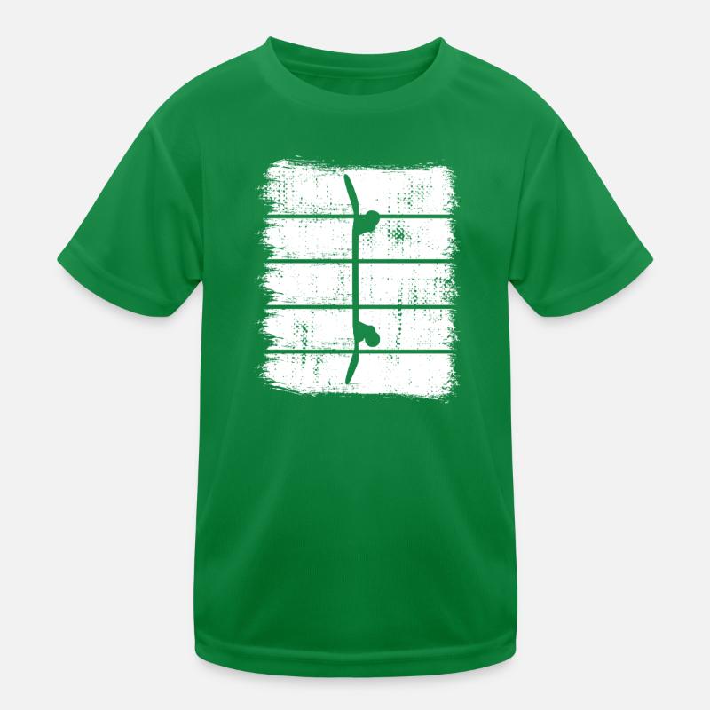 Skateboard Drawing Kids Functional T-Shirt